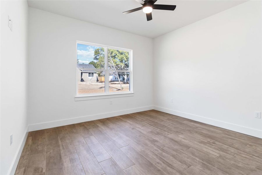 Secondary bedroom without virtual staging. Bedroom #2 Secondary bedroom without virtual staging. Bedroom #2