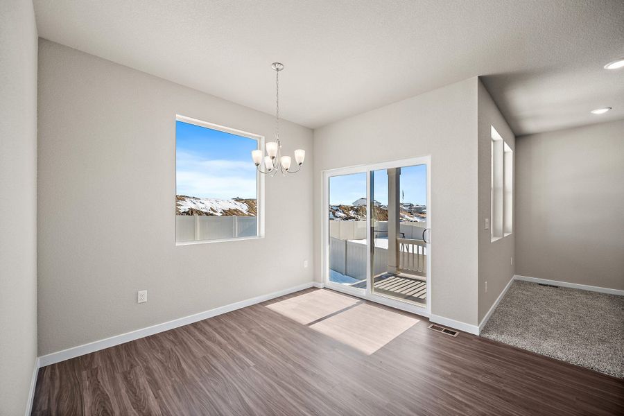 Spacious, unfurnished interior of a new home in Aspen Ranch, Fountain (Image 18).