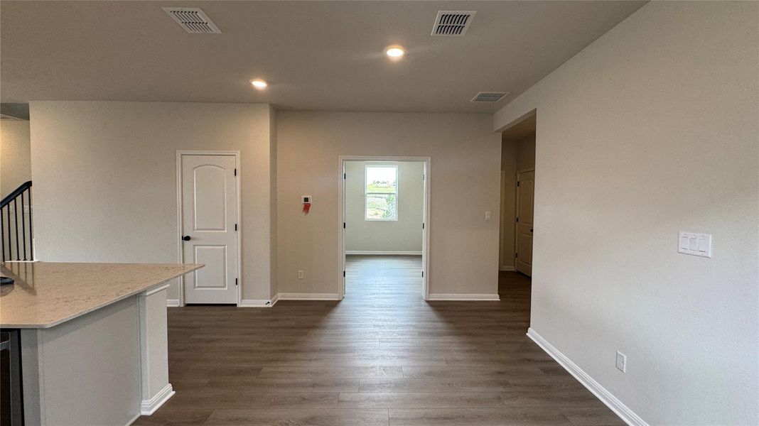 Spacious, unfurnished interior of a new home in Cannon Ranch 40s, Dripping Springs (Image 27). Spacious, unfurnished interior of a new home in Cannon Ranch 40s, Dripping Springs (Image 27).