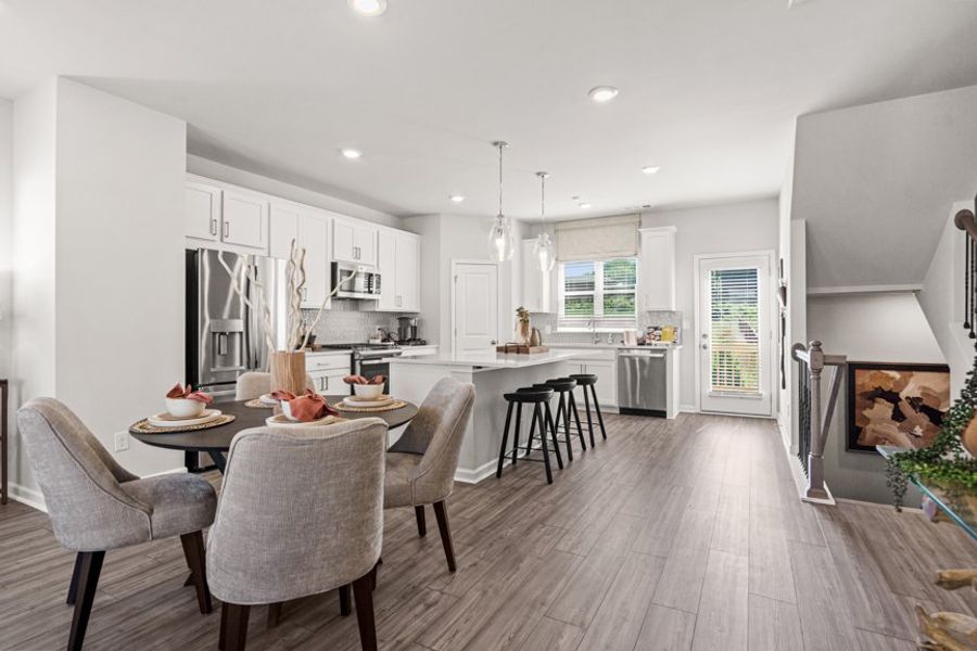 Furnished interior view inside a new home in Rosewood Farm, Lawrenceville (Image 13).