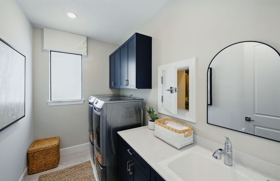 Furnished interior view inside a new home in Hendrix Reserve, Lake Worth (Image 12). Furnished interior view inside a new home in Hendrix Reserve, Lake Worth (Image 12).