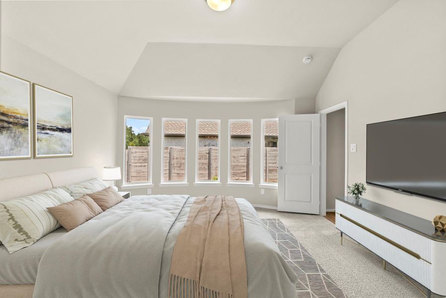 Furnished interior view inside a new home in Two Step Farm, Montgomery (Image 14). Furnished interior view inside a new home in Two Step Farm, Montgomery (Image 14).