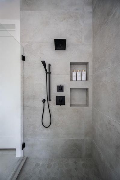 Close-up of interior finishes inside a home in , Dallas (Image 20).