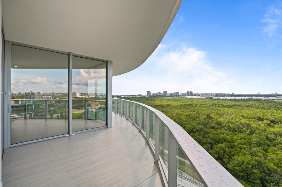 Exterior details and patio area of a home in , North Miami (Image 25).