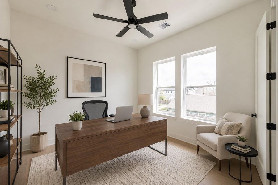 This image has been digitally staged for illustrative purposes to demonstrate the potential of the space. This image has been digitally staged for illustrative purposes to demonstrate the potential of the space.