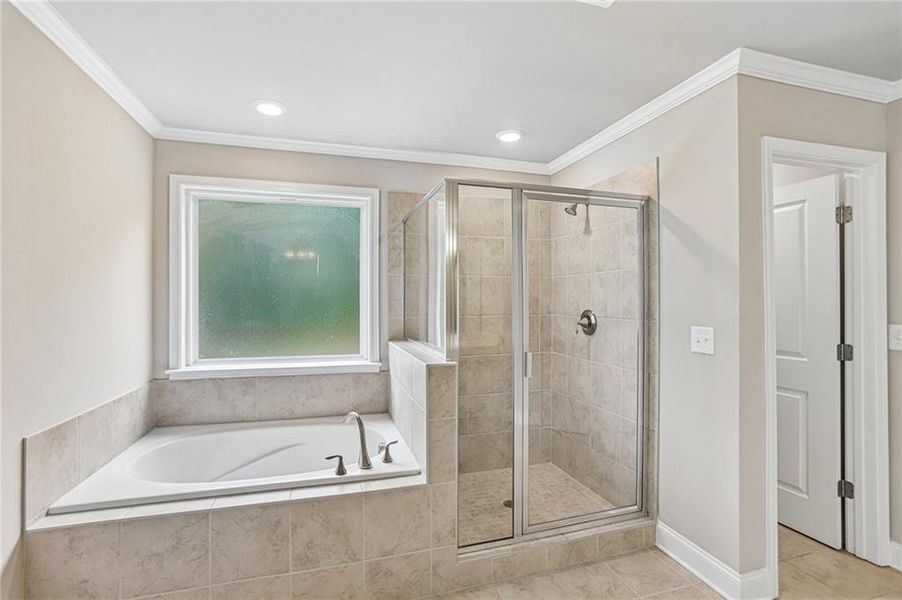 Furnished interior view inside a new home in , McDonough (Image 9).