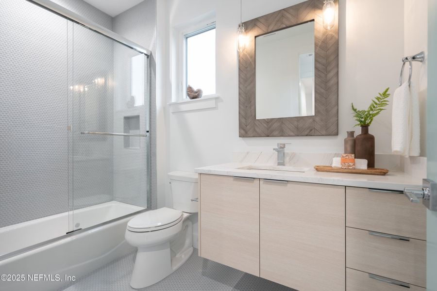 Furnished interior view inside a new home in , St. Johns (Image 13).