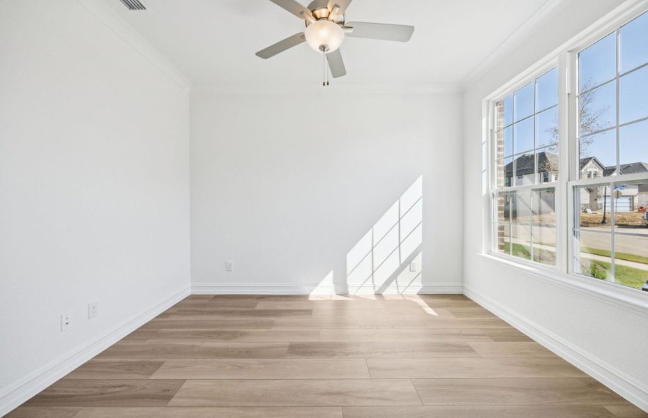 Spacious, unfurnished interior of a new home in Creekview Meadows, Pilot Point (Image 12). Spacious, unfurnished interior of a new home in Creekview Meadows, Pilot Point (Image 12).