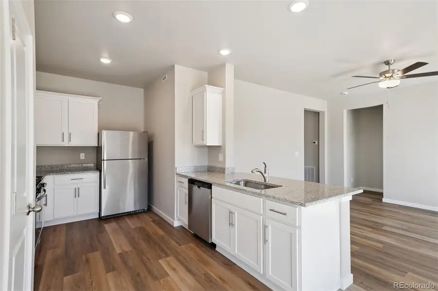 Furnished interior view inside a new home in Cottonwood Greens, Fort Lupton (Image 6).