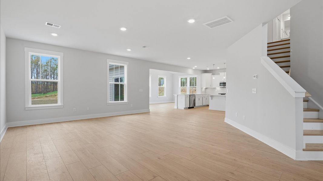 Furnished interior view inside a new home in Harrier Point, Woodruff (Image 29).