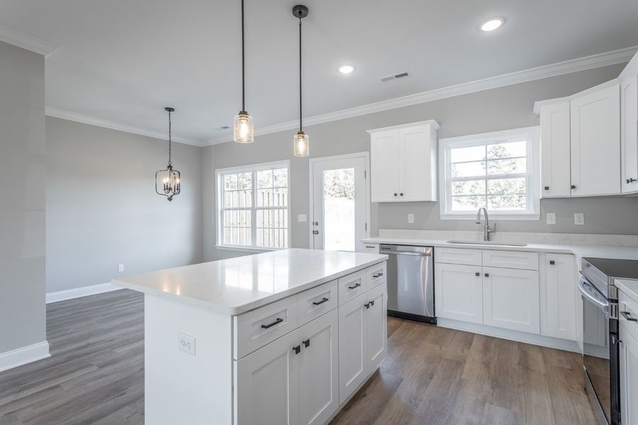 Furnished interior view inside a new home in The Nassau, Chattanooga (Image 11).