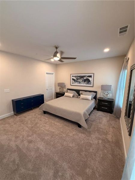 Furnished interior view inside a new home in , Cumming (Image 34).