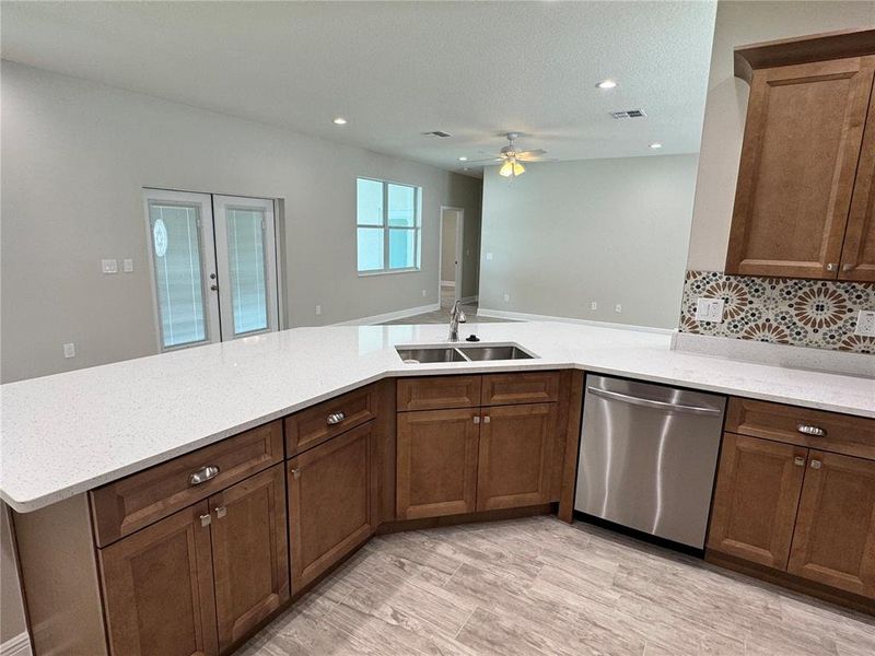 Furnished interior view inside a new home in , Dade City (Image 10).