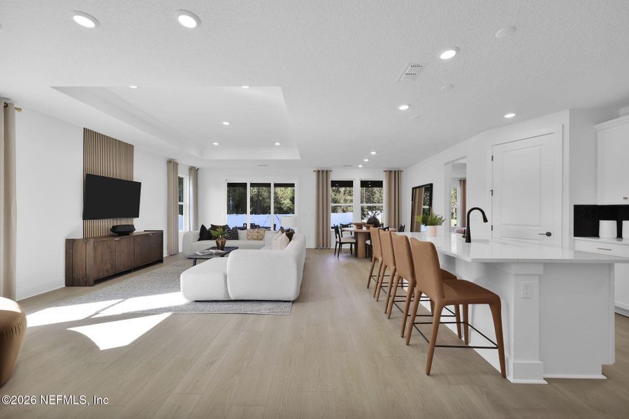 Furnished interior view inside a new home in Double Branch, Middleburg (Image 5).