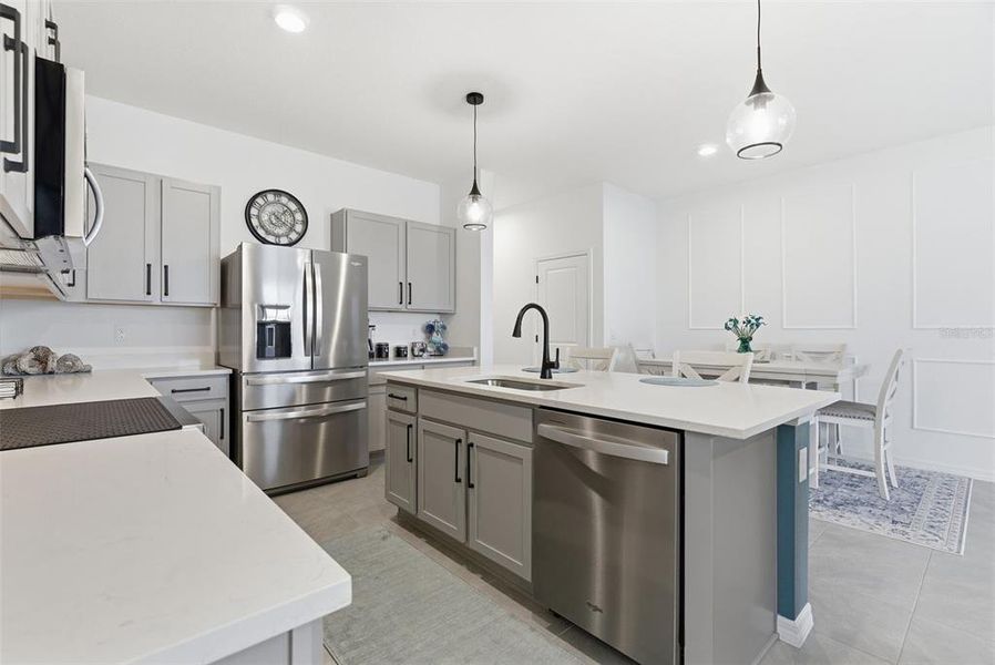 Furnished interior view inside a new home in , Apollo Beach (Image 5). Furnished interior view inside a new home in , Apollo Beach (Image 5).