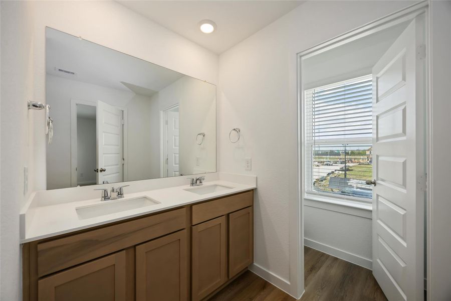 Furnished interior view inside a new home in Pinehaven, Houston (Image 10).