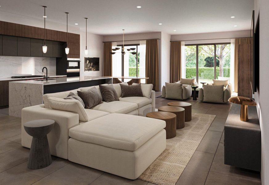 Chic Oasis -interior finish option