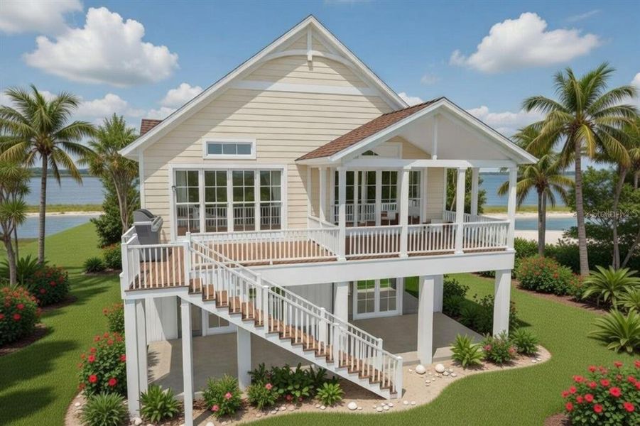 Front exterior of a new home in , Tampa, FL, highlighting curb appeal (Image 5).