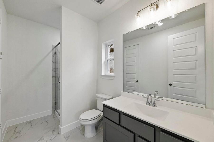 Furnished interior view inside a new home in , Liberty Hill (Image 11).