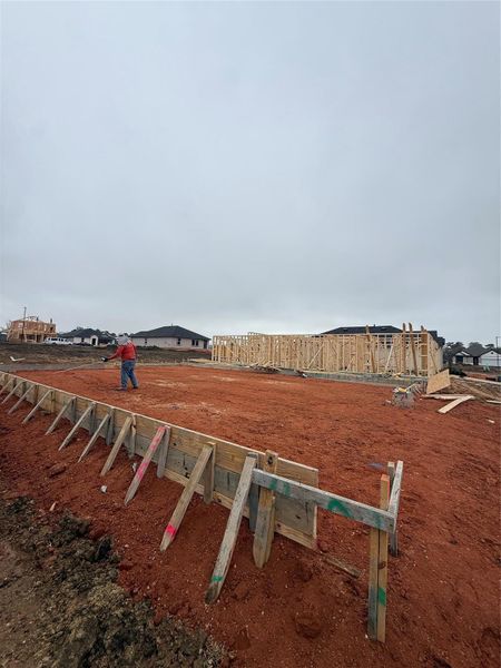 Site preparation for new homesites in Lexington Heights 50', Willis (Image 4).
