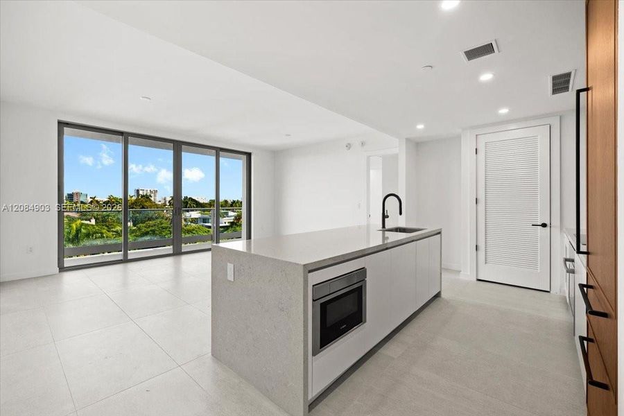 Furnished interior view inside a new home in , Miami (Image 13).