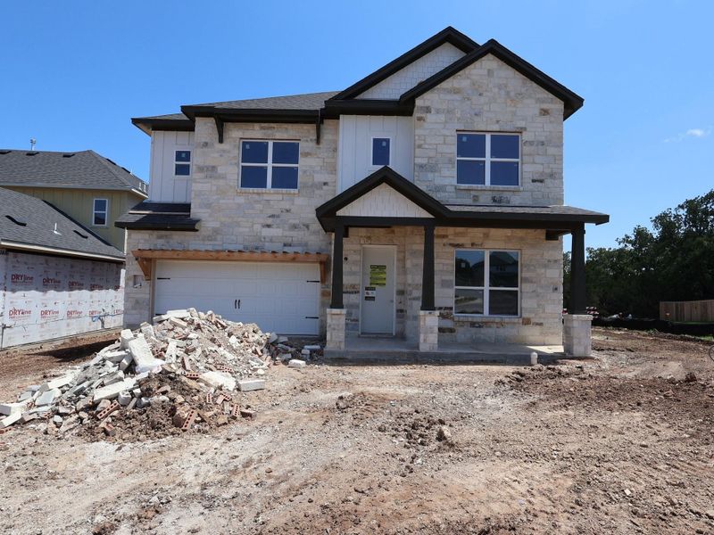 In-progress construction of a new home in Edgewood, Leander, TX (Image 6). In-progress construction of a new home in Edgewood, Leander, TX (Image 6).