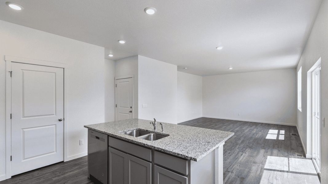 Furnished interior view inside a new home in Westgate, Greeley (Image 5).