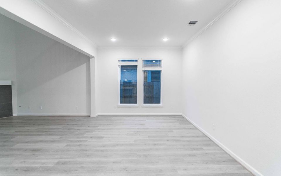 Spacious, unfurnished interior of a new home in Marvida, Cypress (Image 13). Spacious, unfurnished interior of a new home in Marvida, Cypress (Image 13).