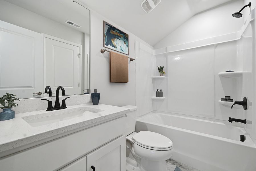 Furnished interior view inside a new home in The Retreat at Laurelbrook, Sherrills Ford (Image 22).