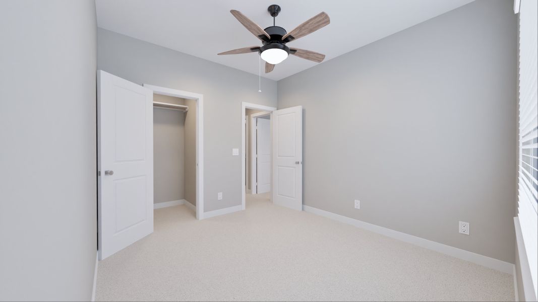Representative unfurnished interior of a home built from the Maya by Tricoast Homes in Summer Place 35', Montgomery (Image 32). Representative unfurnished interior of a home built from the Maya by Tricoast Homes in Summer Place 35', Montgomery (Image 32).