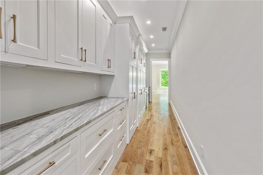Furnished interior view inside a new home in , Newnan (Image 61).