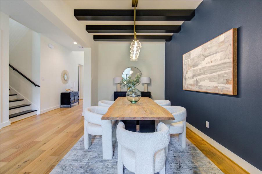 Furnished interior view inside a new home in Westview Terrace, Houston (Image 36). Furnished interior view inside a new home in Westview Terrace, Houston (Image 36).
