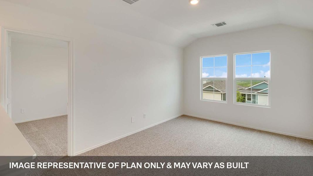 Spacious, unfurnished interior of a new home in Durango, Mustang Ridge (Image 9).