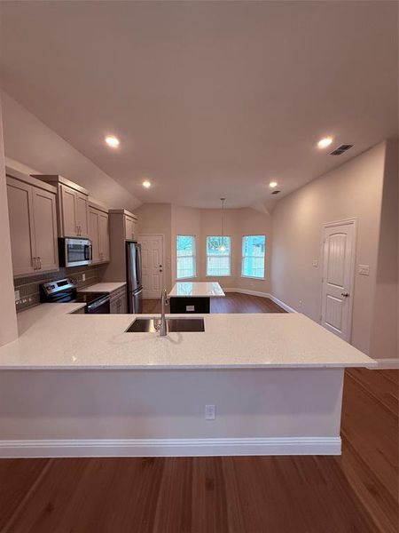 Furnished interior view inside a new home in , Dallas (Image 12).