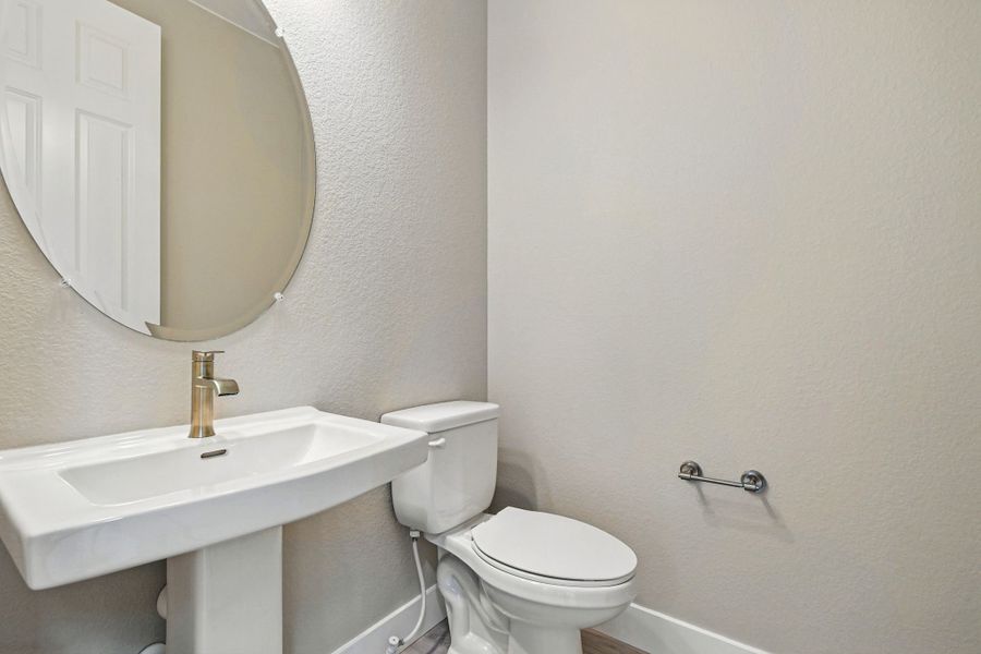 Furnished interior view inside a new home in Trailstone, Arvada (Image 16).