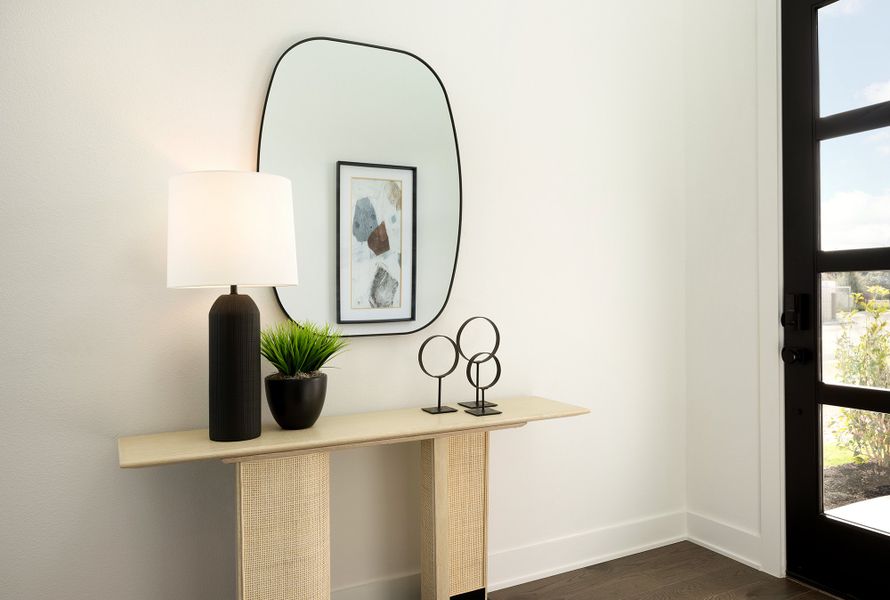 Furnished interior view inside a new home in Novel, Austin (Image 3).