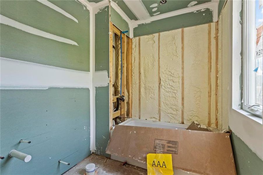 In-progress construction of a new home in , Atlanta, GA (Image 20).