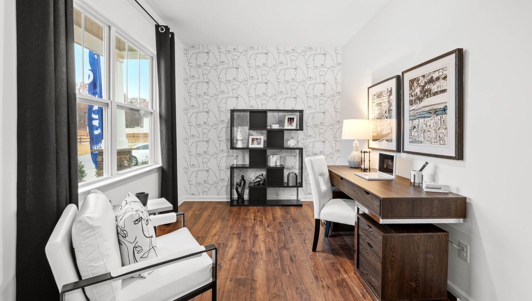 Furnished interior view inside a new home in Benjamin's Grove, Woodruff (Image 7).