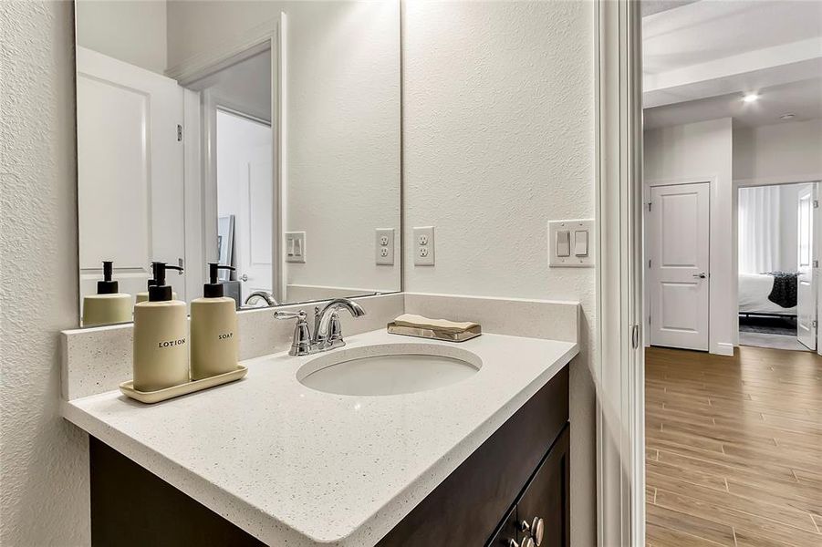 Furnished interior view inside a new home in Prairie Oaks, St. Cloud (Image 34).