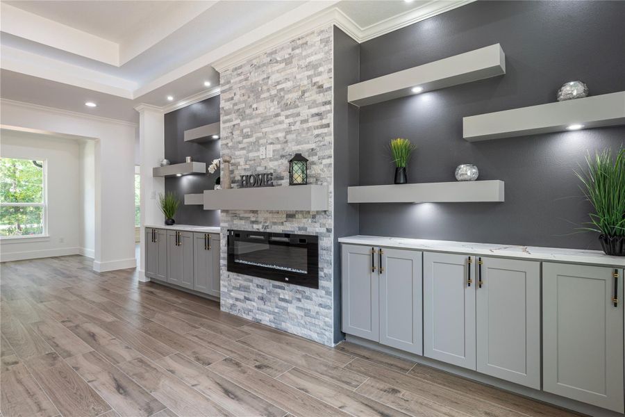 Furnished interior view inside a new home in , Dayton (Image 12).