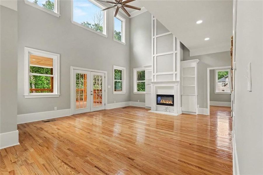 Spacious, unfurnished interior of a new home in , Fairburn (Image 17). Spacious, unfurnished interior of a new home in , Fairburn (Image 17).