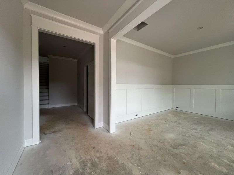 In-progress construction of a new home in Hemingway, Flowery Branch, GA (Image 28).