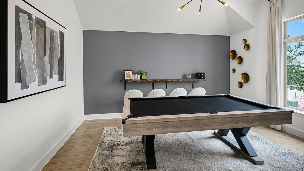 Furnished interior view inside a new home in Two Step Farm, Montgomery (Image 15).