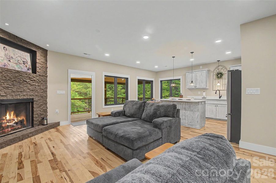 Furnished interior view inside a new home in , Rutherfordton (Image 17).