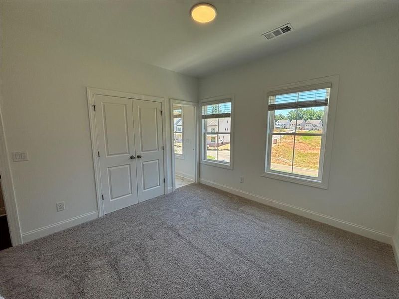 Great size closet space in this secondary!