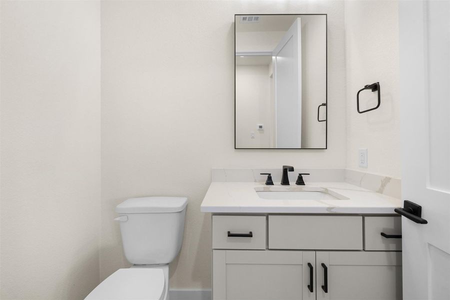 Furnished interior view inside a new home in , Iola (Image 12).