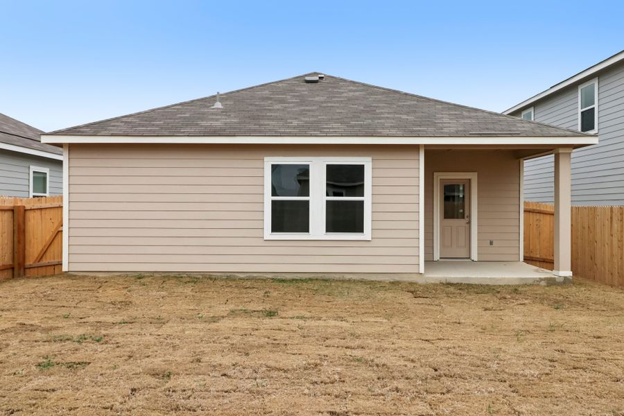 Representative exterior details of a home built from the Comet by Starlight Homes in Trails at Culebra, San Antonio (Image 19). Representative exterior details of a home built from the Comet by Starlight Homes in Trails at Culebra, San Antonio (Image 19).