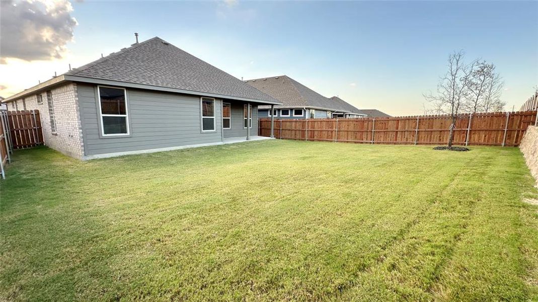 Exterior details and patio area of a home in Rock Creek Ranch, Fort Worth (Image 3). Exterior details and patio area of a home in Rock Creek Ranch, Fort Worth (Image 3).