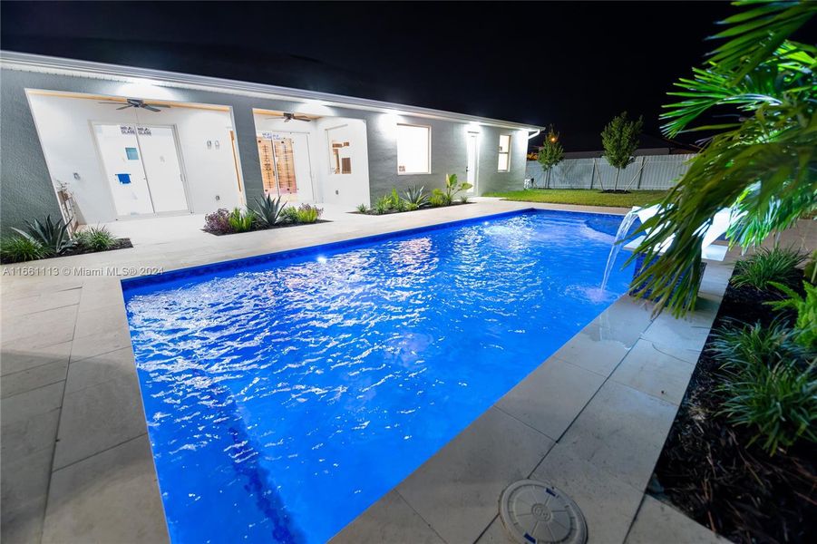 Exterior details and patio area of a home in , Cape Coral (Image 32).