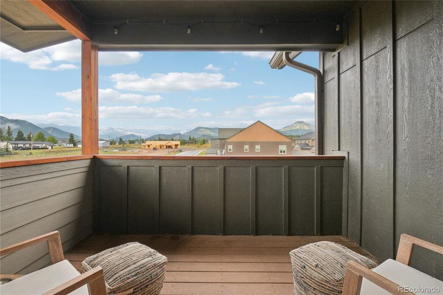 Furnished interior view inside a new home in , Estes Park (Image 9).